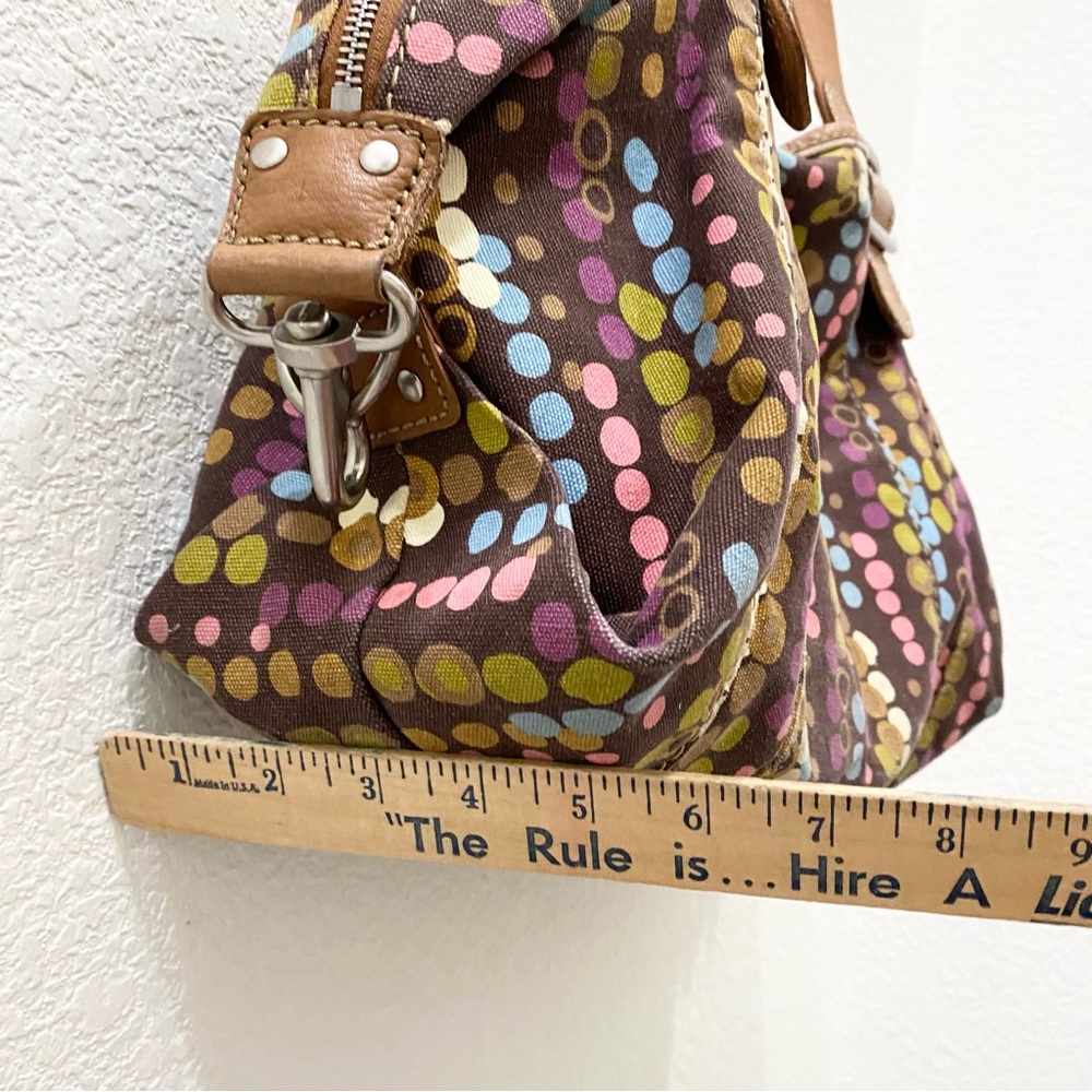 Fossil Multicolored Polka Dot Bubble Canvas Print… - image 7